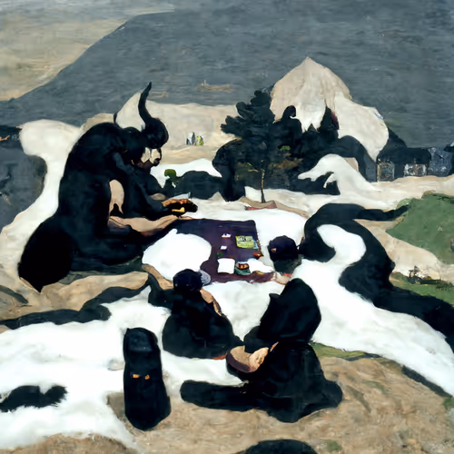 Demons Playing