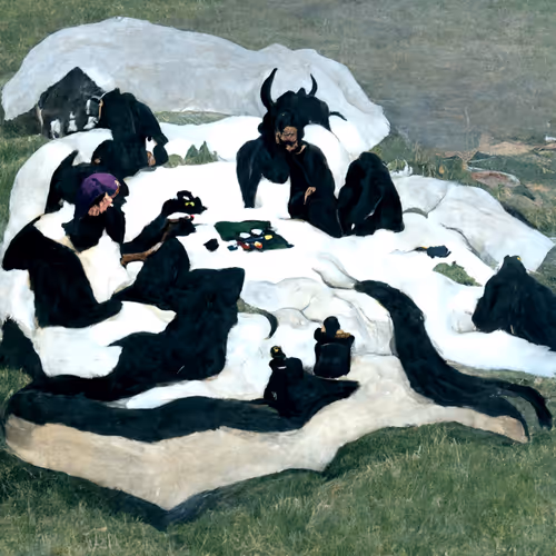 Demons Playing