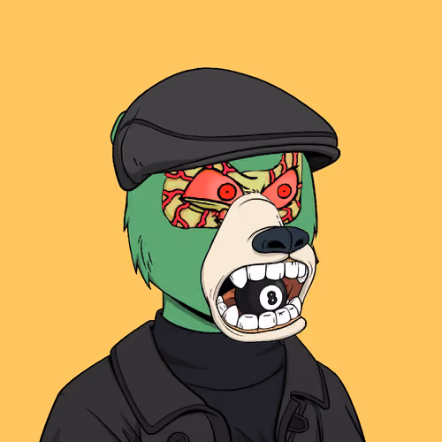 Mutant Bears Yacht Club #882