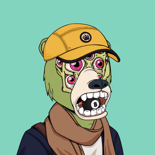 Mutant Bears Yacht Club #753