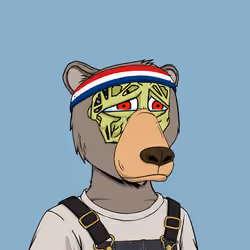 Mutant Bears Yacht Club #347