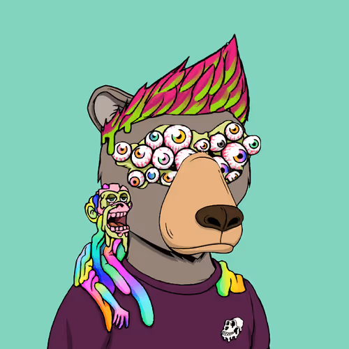 Mutant Bears Yacht Club #862
