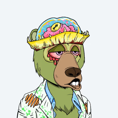 Mutant Bears Yacht Club #2502