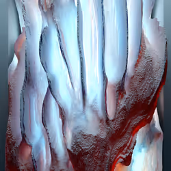 MACHINE HALLUCINATIONS : MARS LANDSCAPES - C #3/30