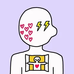 EmoHead #2674: Fearful Amie