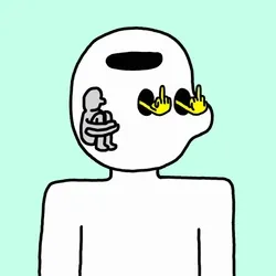 EmoHead #3509: Disgusted Maxon