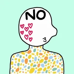 EmoHead #5121: Disgusted Janel