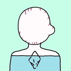EmoHead #7179: Disgusted Karalyn