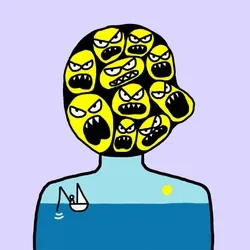EmoHead #3991: Fearful Phoenix