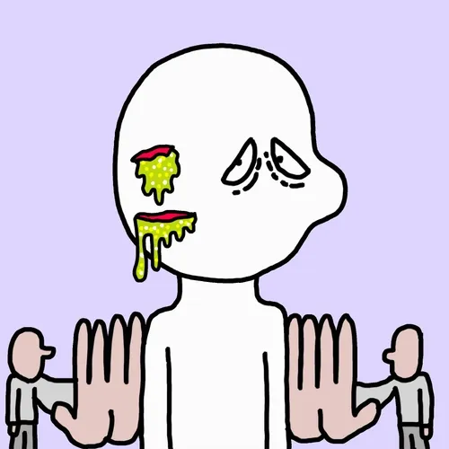 EmoHead #9481: Fearful Maddyn