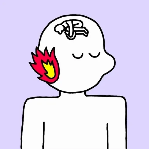 EmoHead #3311: Fearful Laken