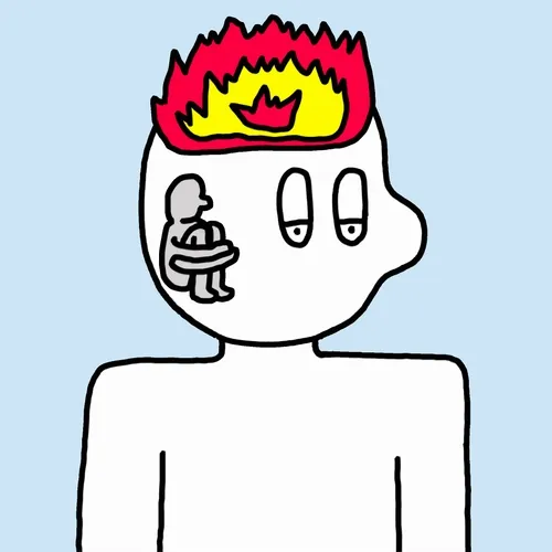 EmoHead #7114: Sad Jupiter