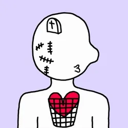 EmoHead #8977: Fearful Kaycie