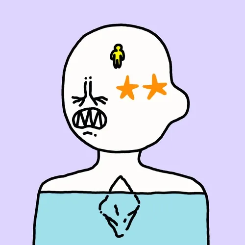 EmoHead #6376: Fearful Avyana