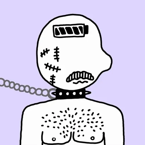 EmoHead #5563: Fearful Anny