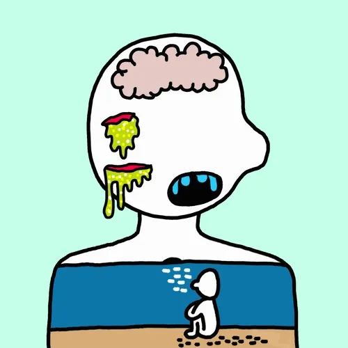 EmoHead #2133: Disgusted Amanda