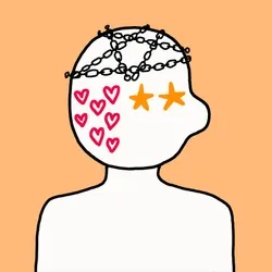 EmoHead #2628: Surprised Nataley