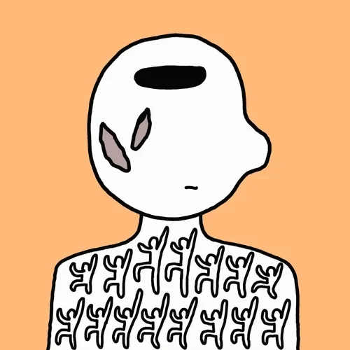 EmoHead #5552: Surprised Braelee