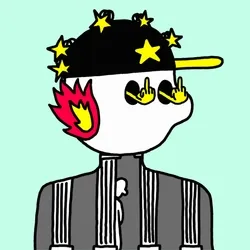 EmoHead #9058: Disgusted Trinitee