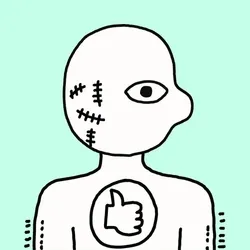 EmoHead #4212: Disgusted Juliana