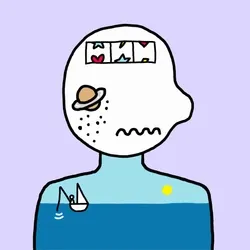 EmoHead #6771: Fearful Ames