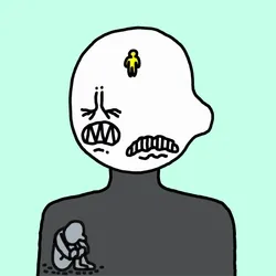 EmoHead #3855: Disgusted Damion
