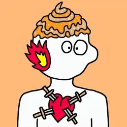 EmoHead #4014: Surprised Alister