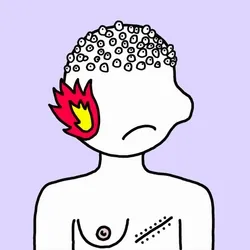 EmoHead #9003: Fearful Danae