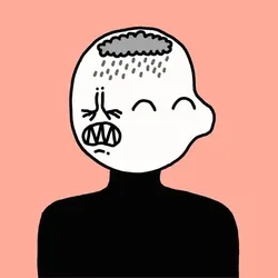 EmoHead #1424: Angry Dalilah