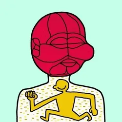 EmoHead #4197: Disgusted Slate