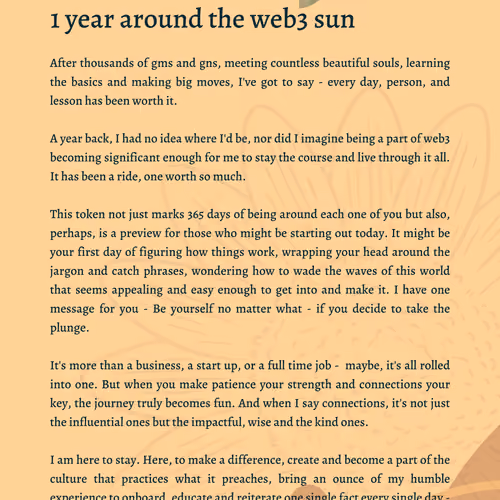 A Year Around Web3