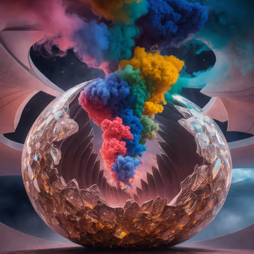 Smoking Eggs Fractured Reality