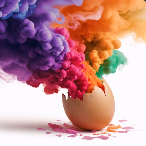 Smoking Egg #100