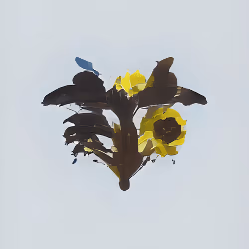 Rorschach Meadow By Ash White