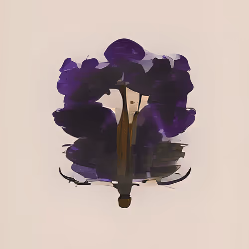 Rorschach Meadow By Ash White