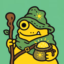 Explorer Creature with Glowing Sun Orb #5463