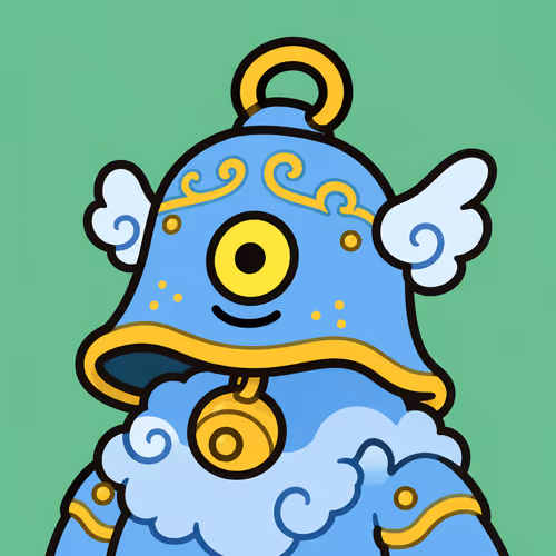 Whimsical Bell Guardian Creature #2922
