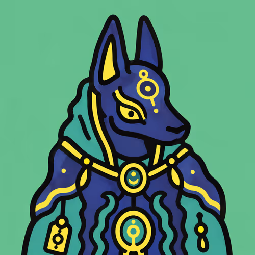 Mystical Guardian Spirit in Ceremonial Robes #5361