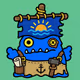 Shipyard Creature with Banner Head #6027