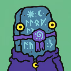 Mystic Rune Stone Creature #5275