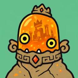 Glowing Spirit with Ancient Castle Core #3637