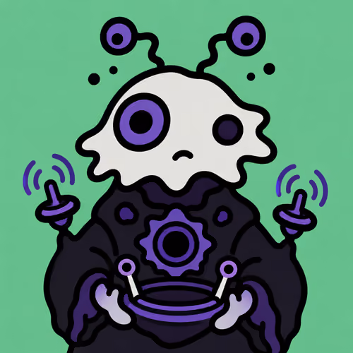 Mystical Alien with Cosmic Device #5289