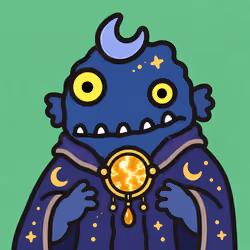 Moon Priest with Celestial Orb #4994