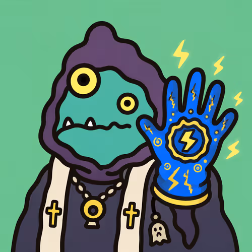 Electric Ghost in a Robe #3909