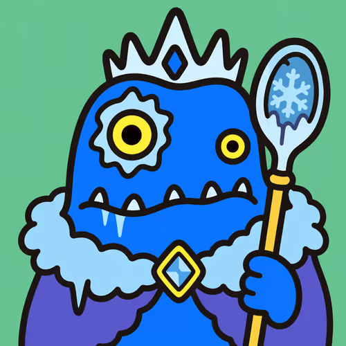 Frost King with Icy Scepter #3943