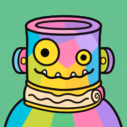 Prismatic Message Tube #1481