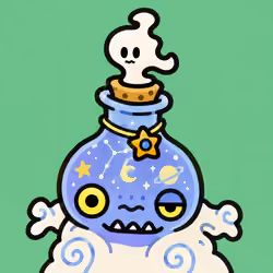Astronomy Potion Bottle Ghost #5486