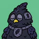 Sleepy Armored Bird Creature #3786