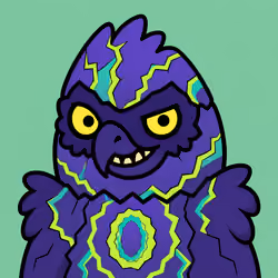 Falconers Witchlight Thunder Egg #608