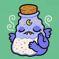 Sleepy Potion Jar Creature #4189